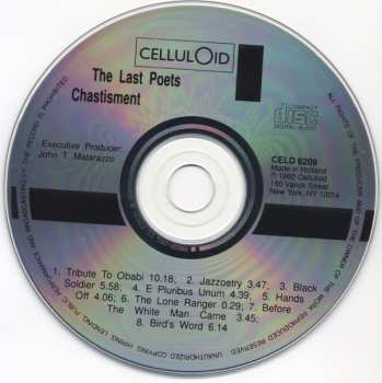 CD The Last Poets: Chastisment