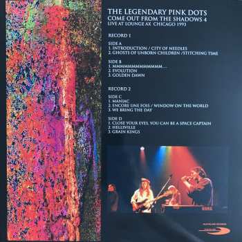 3LP/CD The Legendary Pink Dots: Come Out From The Shadows 4​ - ​Live At Lounge Ax Chicago 1993 LTD | CLR