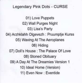 CD The Legendary Pink Dots: Curse