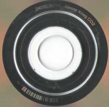 2CD The Legendary Pink Dots: Kleine Krieg