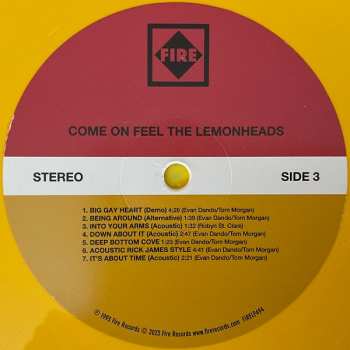 2LP The Lemonheads: Come On Feel The Lemonheads CLR