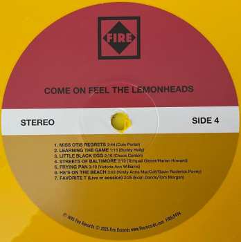 2LP The Lemonheads: Come On Feel The Lemonheads CLR