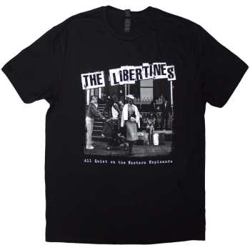 Merch The Libertines: T-shirt Aqotee Album B&w