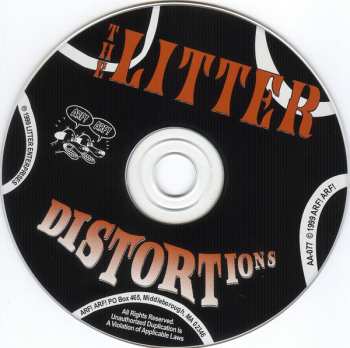 CD The Litter: Distortions