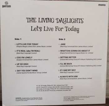 LP The Living Daylights: Let's Live For Today