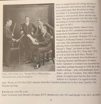 8CD/Doos London String Quartet: 1917-1951 Recordings