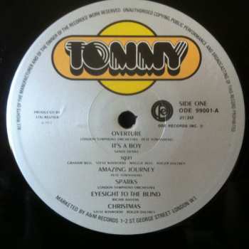 2LP/Doos The London Symphony Orchestra: Tommy