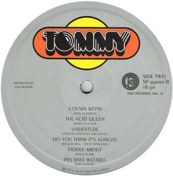 2LP/Doos The London Symphony Orchestra: Tommy As Performed By The London Symphony Orchestra And Chambre Choir With Guest Soloists