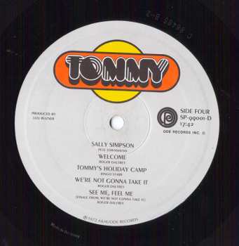 2LP/Doos The London Symphony Orchestra: Tommy As Performed By The London Symphony Orchestra And Chambre Choir With Guest Soloists
