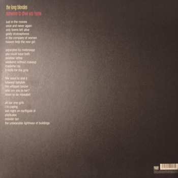 2LP The Long Blondes: Someone To Drive You Home LTD | CLR