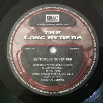 LP The Long Ryders: September November