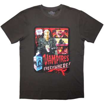 Merch The Lost Boys: The Lost Boys Unisex Stone Wash T-shirt: David Poster (black) (large) L