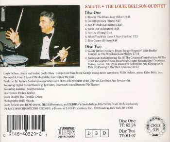 2CD The Louie Bellson Quintet: S*A*L*U*T*E