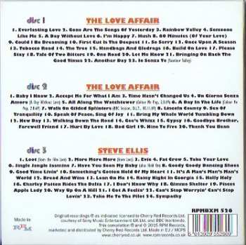 3CD The Love Affair: Time Hasn't Changed Us : The Complete CBS Recordings 1967-1971