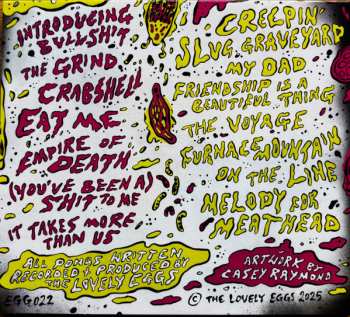 CD The Lovely Eggs: Bin Juice