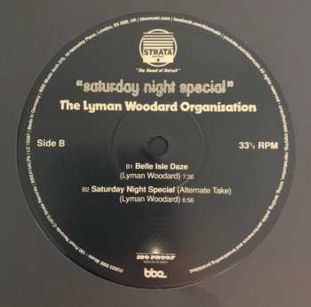 2LP The Lyman Woodard Organization: Saturday Night Special