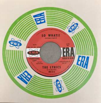 SP The Lyrics: So What!