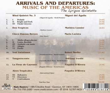 CD The Lyrique Quintette: Arrivals And Departures: Music Of The Americas