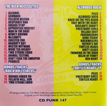 2CD The Macc Lads: The Beer Necessities / Alehouse Rock