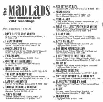 CD The Mad Lads: Their Complete Early Volt Recordings