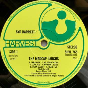 LP Syd Barrett: The Madcap Laughs