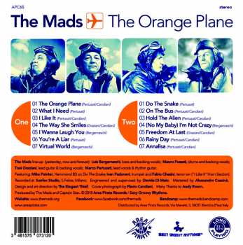 LP The Mads: The Orange Plane CLR