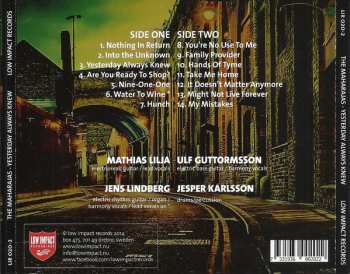 CD The Maharajas: Yesterday Always Knew