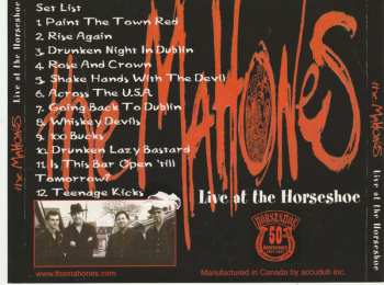 CD The Mahones: Live At The Horseshoe