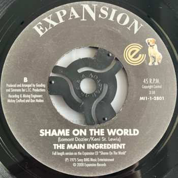 SP The Main Ingredient: Evening Of Love / Shame On The World
