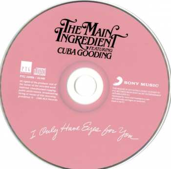 CD The Main Ingredient: I Only Have Eyes For You