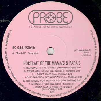 LP The Mamas & The Papas: Portrait Of The Mamas & The Papas
