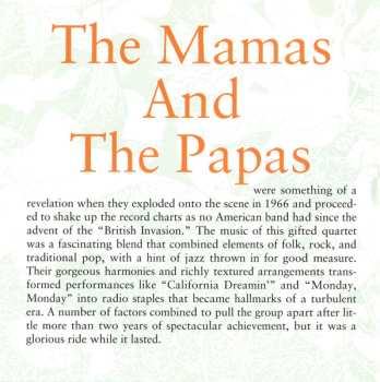 CD The Mamas & The Papas: The Best Of The Mamas & The Papas