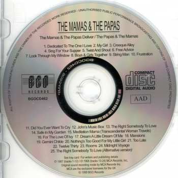 CD The Mamas & The Papas: The Mamas & The Papas Deliver / The Papas & The Mamas