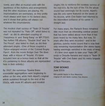 CD Chet Baker: A Taste Of Tequila / Hats Off