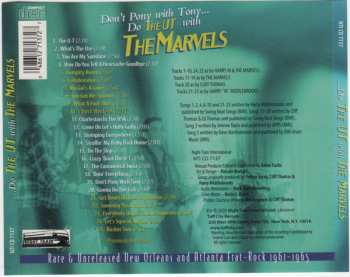 CD Cliff Thomas: Don't Pony With Tony... Do The UT With The Marvels