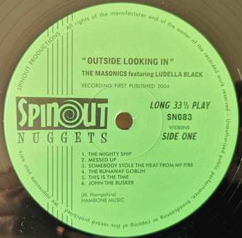 LP The Masonics: Outside Looking In LTD | NUM