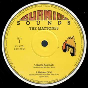 2LP The Maytones: Only Your Picture PIC