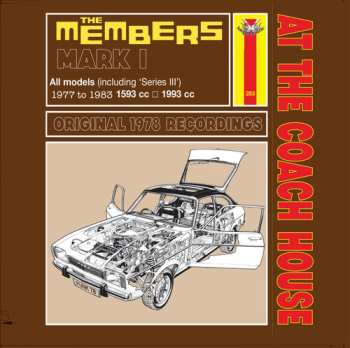 CD The Members: At The Coach House: Original Studio Tapes