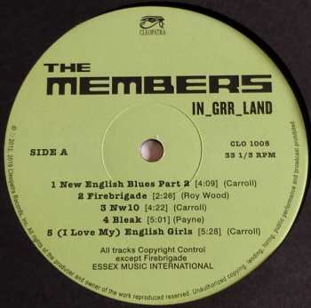 LP The Members: In_Grr_Land LTD