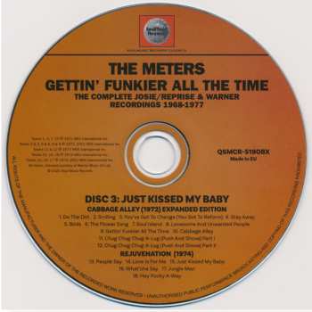 6CD/Doos The Meters: Gettin' Funkier All The Time (The Complete Josie/Reprise & Warner Recordings 1968-1977)