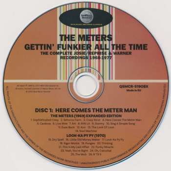 6CD/Doos The Meters: Gettin' Funkier All The Time (The Complete Josie/Reprise & Warner Recordings 1968-1977)