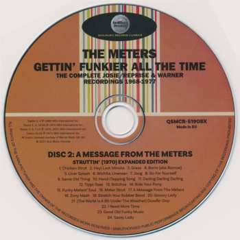 6CD/Doos The Meters: Gettin' Funkier All The Time (The Complete Josie/Reprise & Warner Recordings 1968-1977)