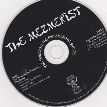 CD/DVD The Mezmerist: The Innocent, The Forsaken, The Guilty / Beg For Forgiveness, Pray For Your Life