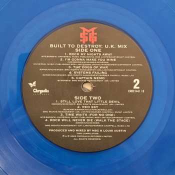 2LP The Michael Schenker Group: Built To Destroy CLR | LTD