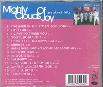 CD The Mighty Clouds Of Joy: Greatest Hits