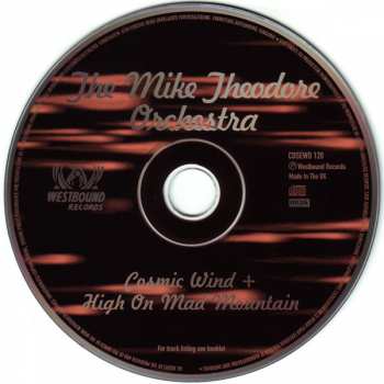 CD The Mike Theodore Orchestra: Cosmic Wind + High On Mad Mountain