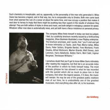 CD The Miles Davis Quintet: Cookin' With The Miles Davis Quintet