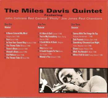 3CD/Doos The Miles Davis Quintet: Workin, Relaxin', Steamin'