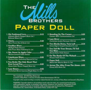 CD The Mills Brothers: Paper Doll