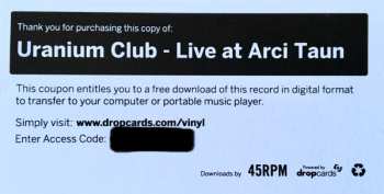 LP The Minneapolis Uranium Club: Live! At Arci Taun!